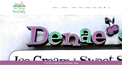 Desktop Screenshot of denaesweetshop.com